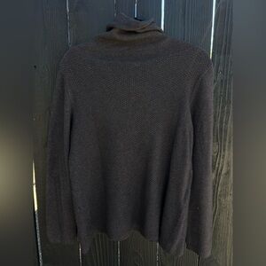 Women's Grey Turtleneck Sweater
